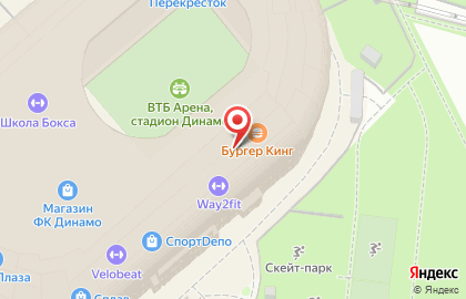 Ресторан быстрого питания KFC на Ленинградском проспекте на карте