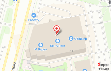 Хоум Кредит энд Финанс Банк в ТЦ Континент на карте