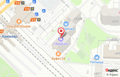 Банкомат СберБанк в Москве на карте