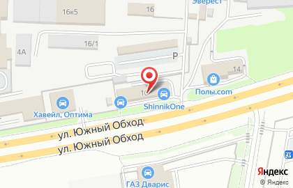 Компания мир Кровли на улице Южного обхода на карте