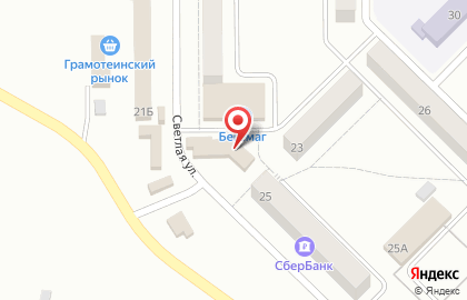 Фирменный магазин Ермолино на Светлой улице на карте