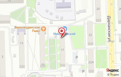 Центр детского творчества в Октябрьском районе на карте