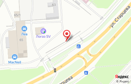 Автостоянка в Перми на карте