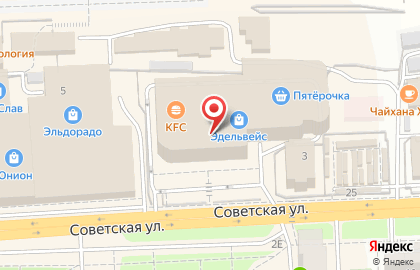 Фотосервис LightCube на Советской улице на карте