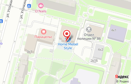 Банкомат, АКБ Абсолют Банк, ОАО, Северная часть на улице Уточкина на карте
