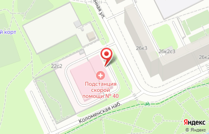 Станция скорой и неотложной медицинской помощи им. А.С. Пучкова на Затонной улице на карте