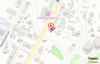 Магазин хозяйственных товаров на Петрозаводской улице на карте