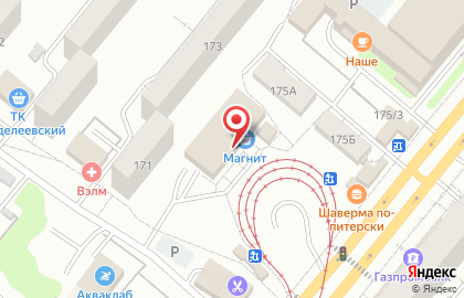 СКС Ломбард на улице Менделеева, 175/2 на карте