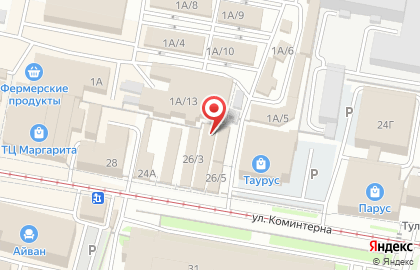 Магазин товаров для дома и сада в Туле на карте