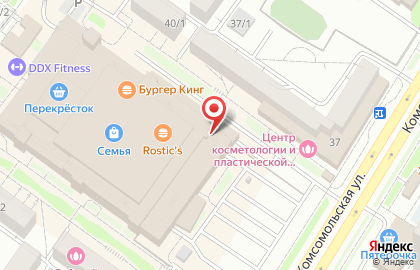 Охраняемая парковка Семейный паркинг на карте