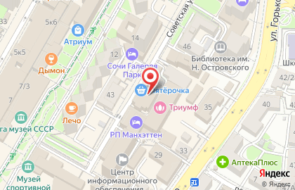 Студия современного танца Secret в Центральном районе на карте