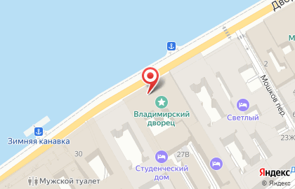 Дворец Великого князя Владимира на карте