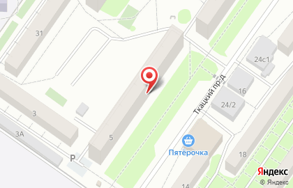 Парикмахерская Диана в Тюмени на карте