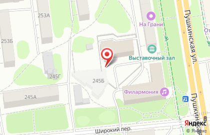 Юбилейная на Пушкинской улице на карте
