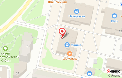 Торговый центр Олимп на Олимпийской улице на карте