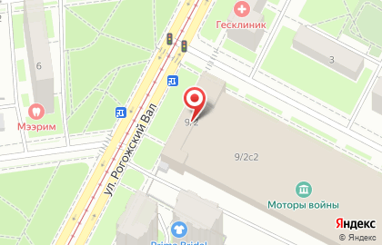 Автоателье АвтоКожа на улице Рогожский Вал на карте