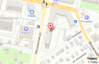 Глазная клиника Бранчевского на Московской улице в Сызрани на карте