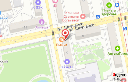 Кулинария Пышка в Кировском районе на карте
