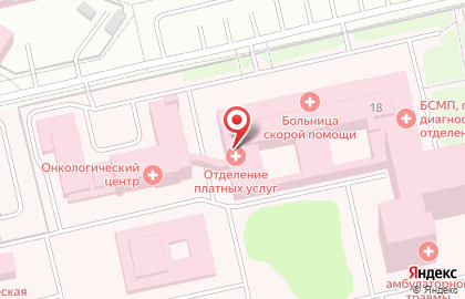 Лечебно-диагностический центр Медицина+ на карте