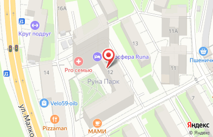 Строительная компания ПАМИР в Дзержинском районе на карте