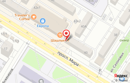 Салон оптики Визус в Советском округе на карте