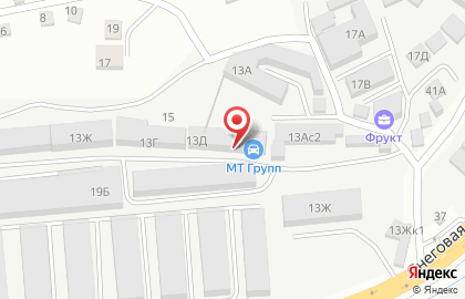 Торговая компания Терминал в Первореченском районе на карте