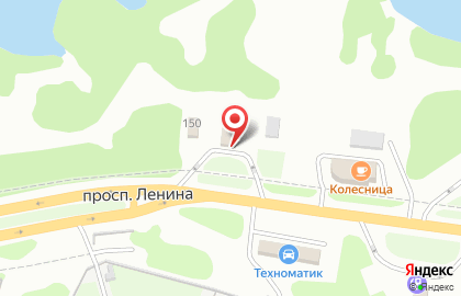 Аутсорсинговая компания Компикс на проспекте Ленина на карте