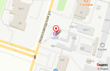 Тольяттинефтепродукт Сервис на Новозаводской улице на карте