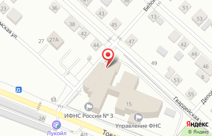 Столовая Налоговик на карте