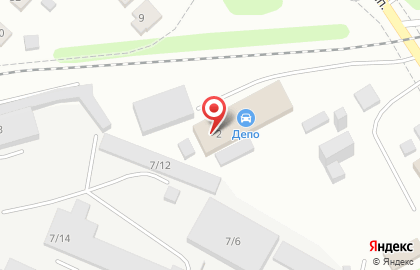 Автосервис АВТОБОКС на Луговой улице на карте