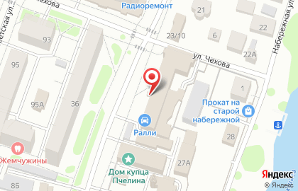 Чебуречек на Вознесенской улице на карте