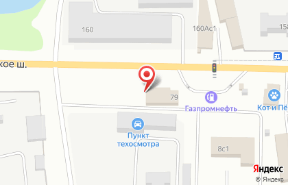 Шиномонтажная мастерская на Можайском шоссе на карте