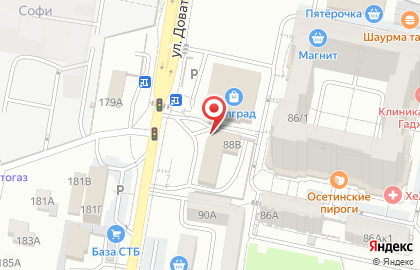 Торговый дом Теплэко на ​Доваторцев на карте