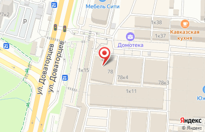 Прима на улице Доваторцев на карте