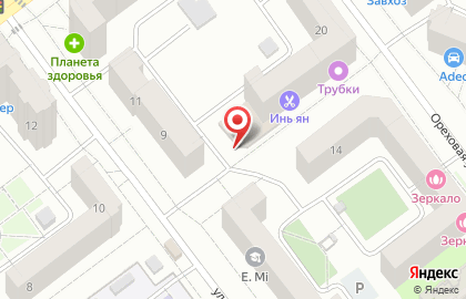 Супермаркет Магнит на Ореховой улице на карте
