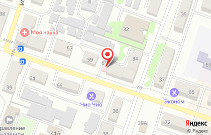 Клиника Диамед на улице Маяковского в Кинеле на карте