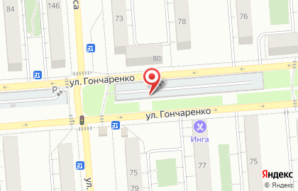 Автостоянка в Челябинске на карте
