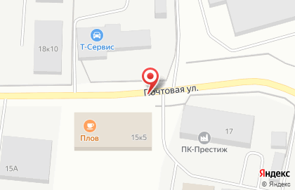 Фокус на Почтовой улице на карте