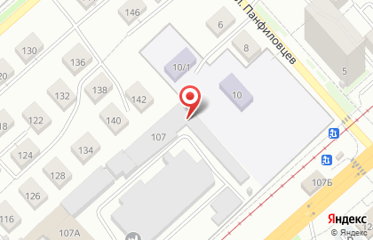 Торгово-производственная компания Лакталис Восток в Октябрьском районе на карте