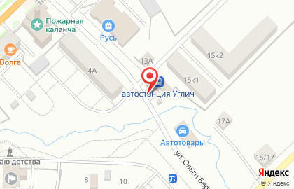 EKG на улице Ольги Берггольц на карте