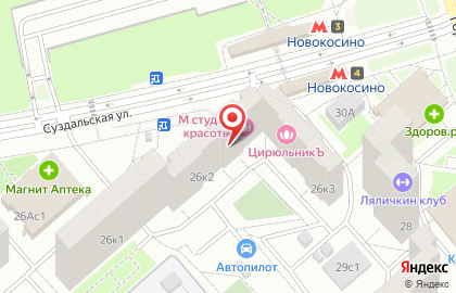 Фирменный магазин У Палыча на Суздальской улице на карте
