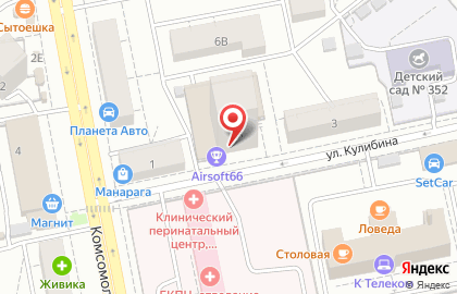 Квартирное бюро Pandahouse в Кировском районе на карте