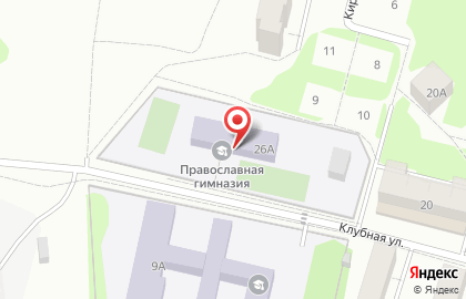 Православная гимназия им. преподобного Сергия Радонежского на карте