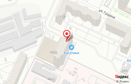 Спортивный клуб по универсальному бою, карате и самбо Росс в Ленинском районе на карте