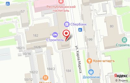 Ростелеком для дома на улице Карла Маркса на карте