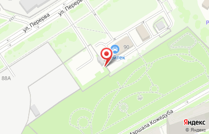 Снегосплавной пункт Мосводоканал на улице Перерва на карте