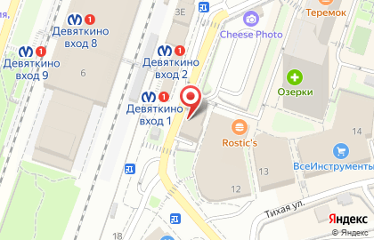 Магазин табачных изделий и аксессуаров на Привокзальной площади, 17а в Мурино на карте