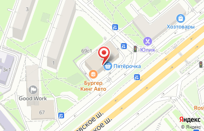 Химчистка-прачечная Диана на метро Бабушкинская на карте