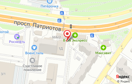 Киоск по ремонту обуви, Советский район на улице Кривошеина на карте