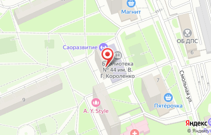 ОПОП Северного административного округа, Головинский район на Смольной улице на карте